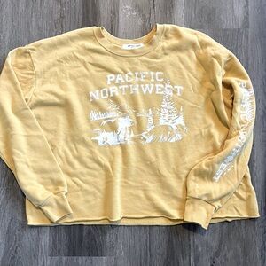 Grayson Threads Pacific Northwest Yellow Sweatshirt